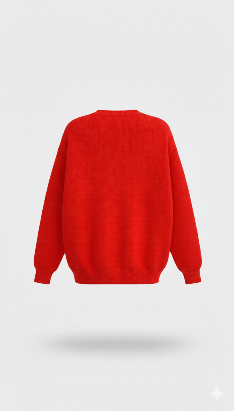 Bisiklet Yaka Kalp Düğme ve Kalpler Nakışlı Triko Hırka